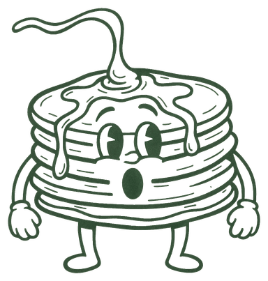 Longview Farm mascot — surprised